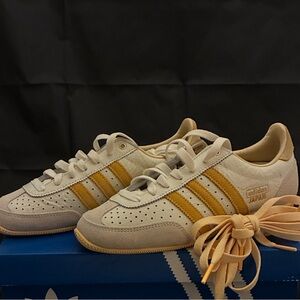 Ultra Rare Samba Japan White and Yellow Sneakers